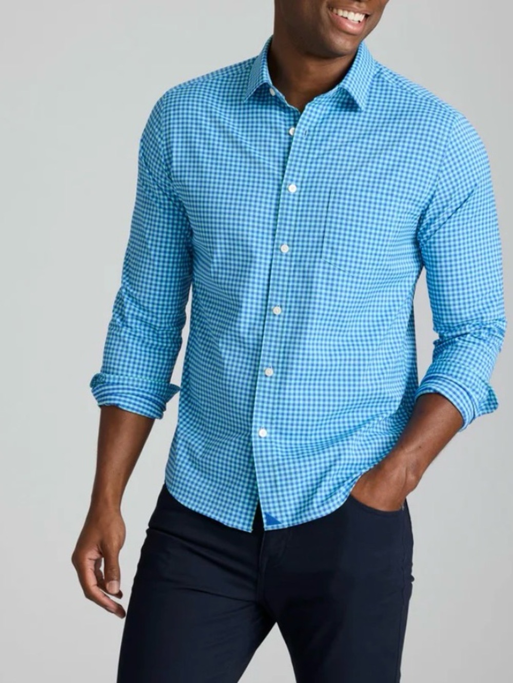 Untuckit Wrinkle-Free Performance Sz Small Slim Fit